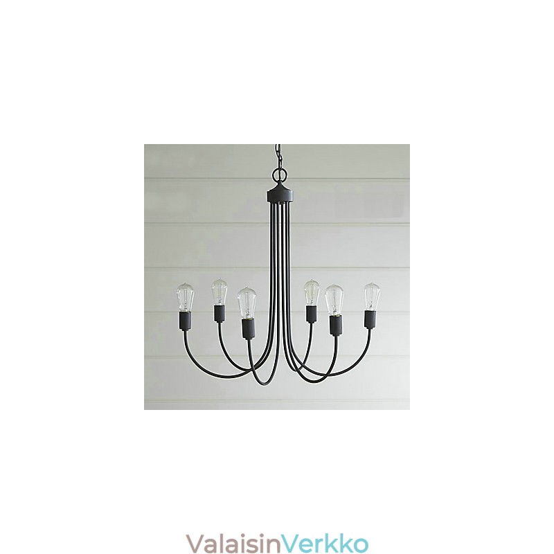 Maalaus metallikattokruunu