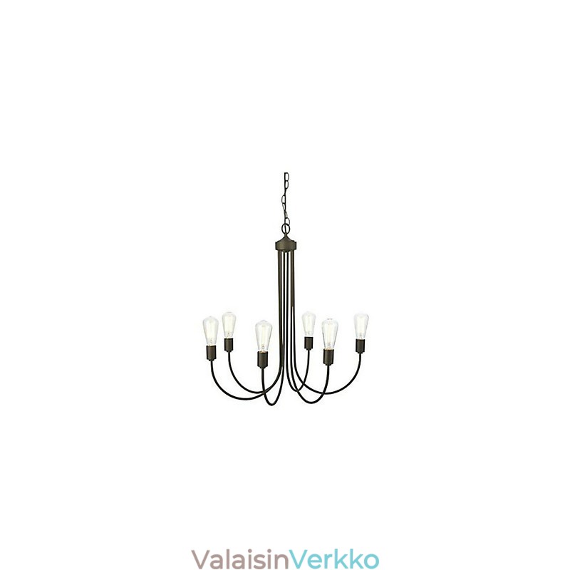 Maalaus metallikattokruunu