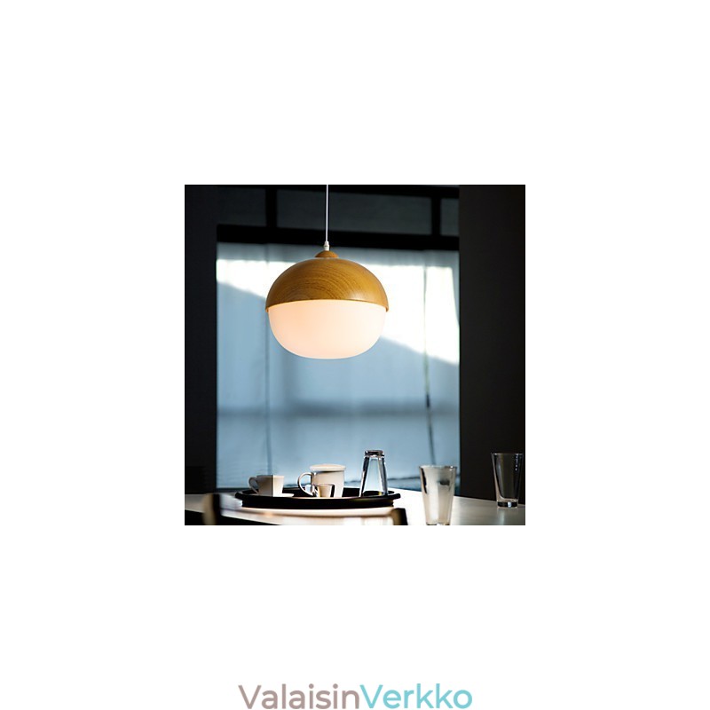 Nordic Contracted Mushroom Creative Nuts, yksipäinen lasikattokruunulamppu