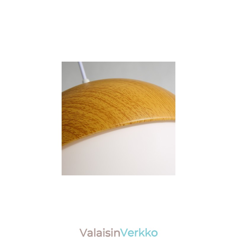 Nordic Contracted Mushroom Creative Nuts, yksipäinen lasikattokruunulamppu