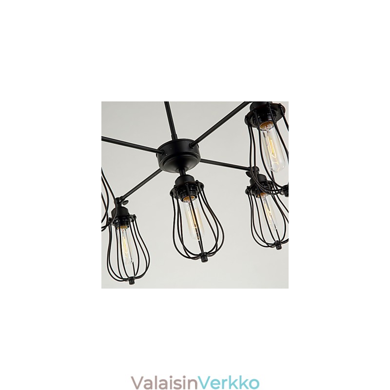Riippuvalot Perinteiset Klassiset Rustic Lodge Retro Metal 5 Lights