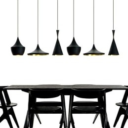 Mini-tyylinen maalaus metalliriippuvalaisin