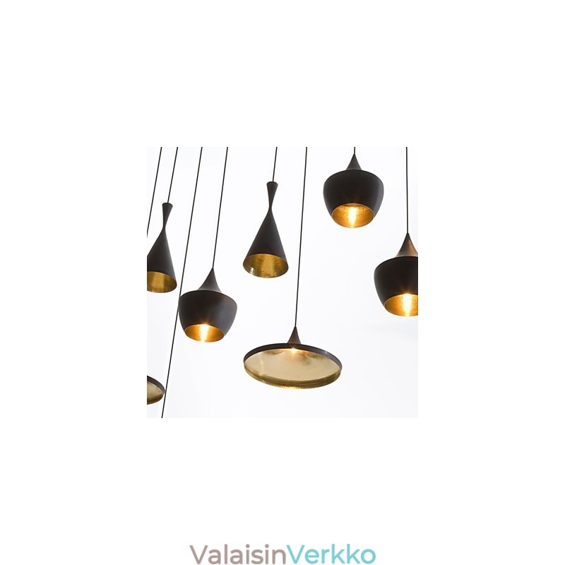 Mini-tyylinen maalaus metalliriippuvalaisin