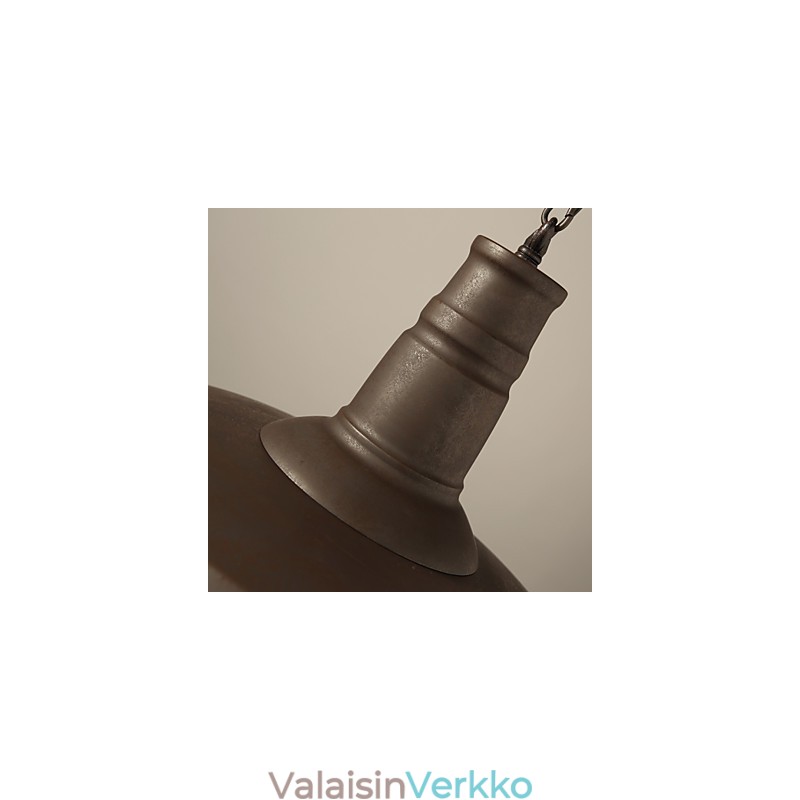 Retro riippuvalaisin 1 Kevyt vanha metalli Material Shade Shop