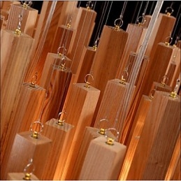 Hotel Engineering Wood Art Line kattokruunu