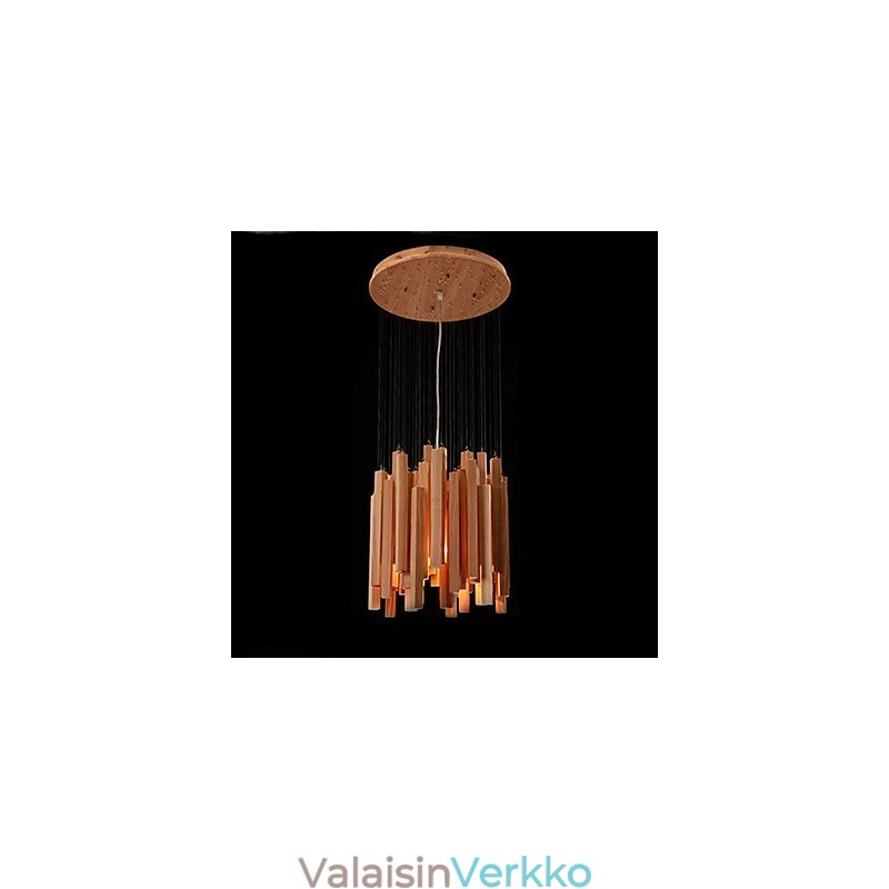 Hotel Engineering Wood Art Line kattokruunu