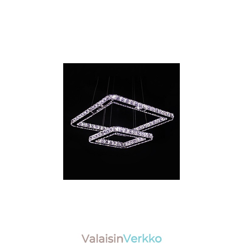 Moderni nykyaikainen kristallimetalliriippuvalaisin
