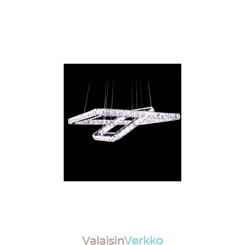 Moderni nykyaikainen kristallimetalliriippuvalaisin