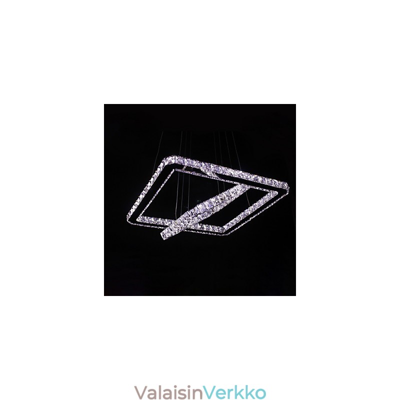 Moderni nykyaikainen kristallimetalliriippuvalaisin
