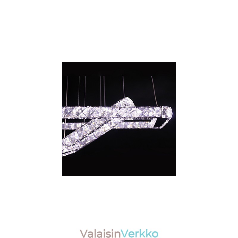 Moderni nykyaikainen kristallimetalliriippuvalaisin