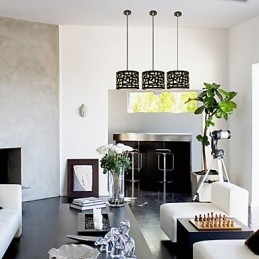 Single Head Muotisopimus ja nykyaikainen luova kuin linnunpesä DropLight-lamppu