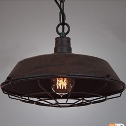 1 Kevyt vintage metalliriippuvalaisin