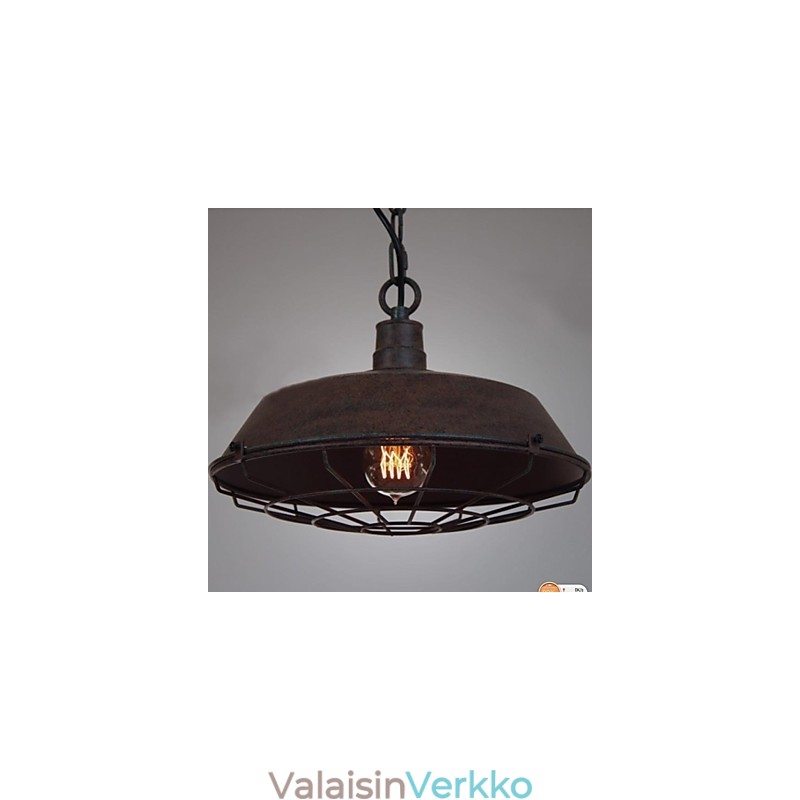 1 Kevyt vintage metalliriippuvalaisin