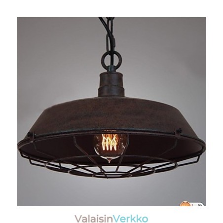 1 Kevyt vintage metalliriippuvalaisin 1 Kevyt vintage metalliriippuvalaisin