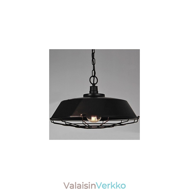 1 Kevyt vintage metalliriippuvalaisin