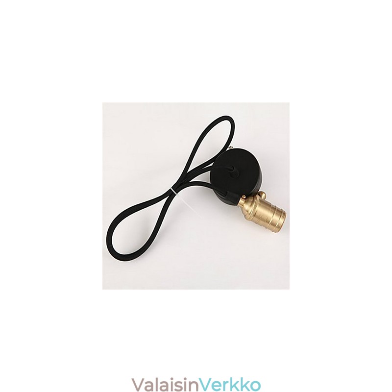 Amerikkalainen retrominimalistinen yksittäinen kuparilamppu