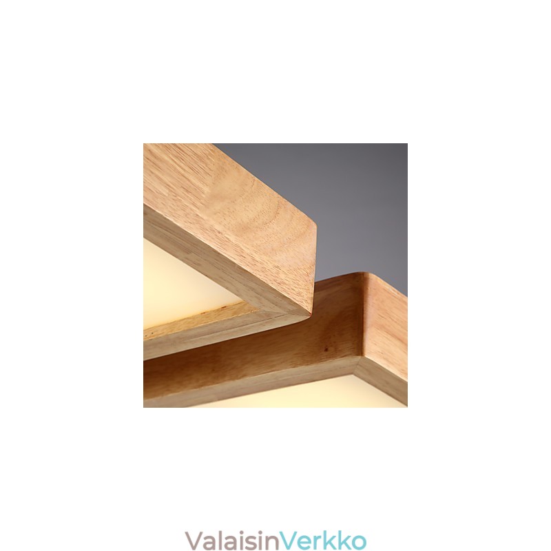 Moderni Contemporary Country Mini Style Muut Puu Bambu riippuvalaisin