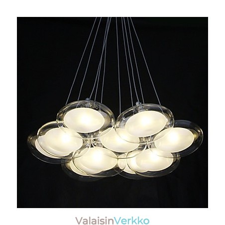 Moderni nykyaikainen kromimetalliriippuvalaisin