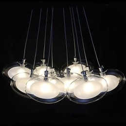 Moderni nykyaikainen kromimetalliriippuvalaisin