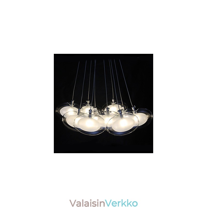 Moderni nykyaikainen kromimetalliriippuvalaisin