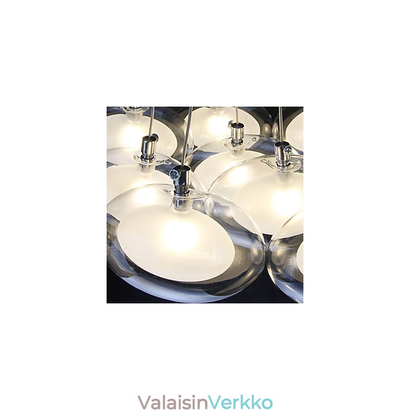 Moderni nykyaikainen kromimetalliriippuvalaisin