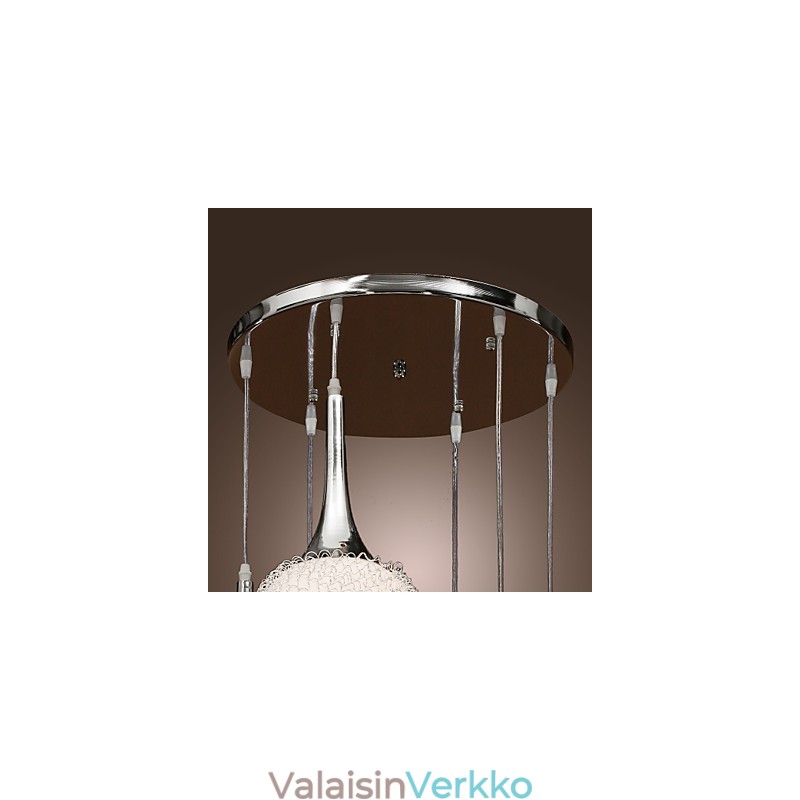 Moderni nykyaikainen maapallo galvanoitu metalli uppoteline
