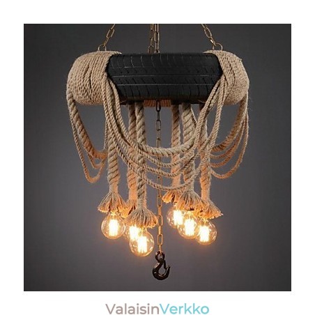 Vintage maalaus muovinen riippuvalaisin Vintage maalaus muovinen riippuvalaisin