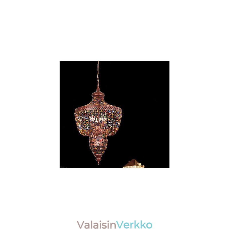 Välimeren värinen kristallilamppu Kaakkois-Aasia musta valo