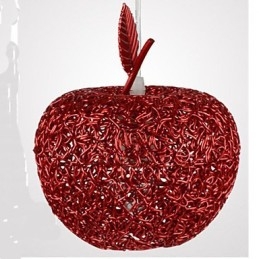 Kudottu alumiininen kattokruunu, jossa on seitsemän otsalamppu Apple