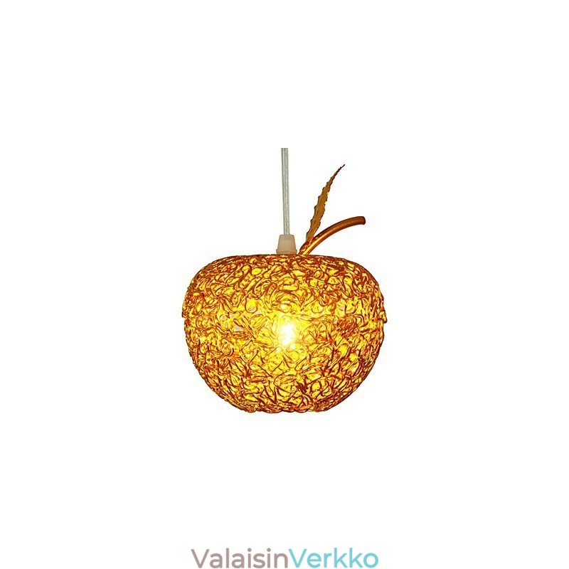 Kudottu alumiininen kattokruunu, jossa on seitsemän otsalamppu Apple