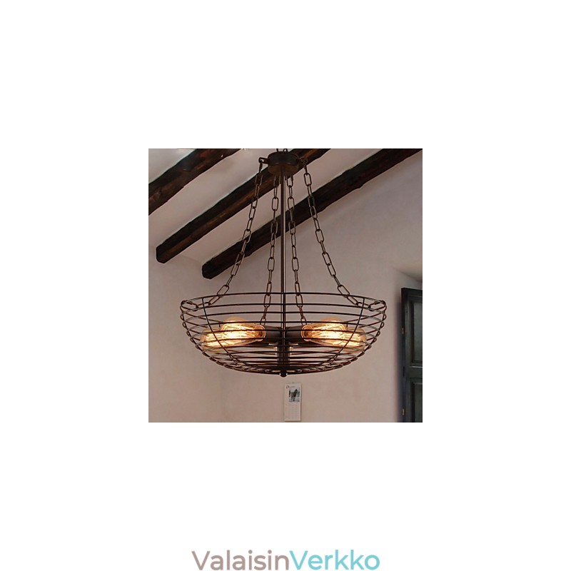 Retro klassiset metalliset kattovalot Yksinkertaiset riippuvalaisimet Cafe-riippuvalaisimet