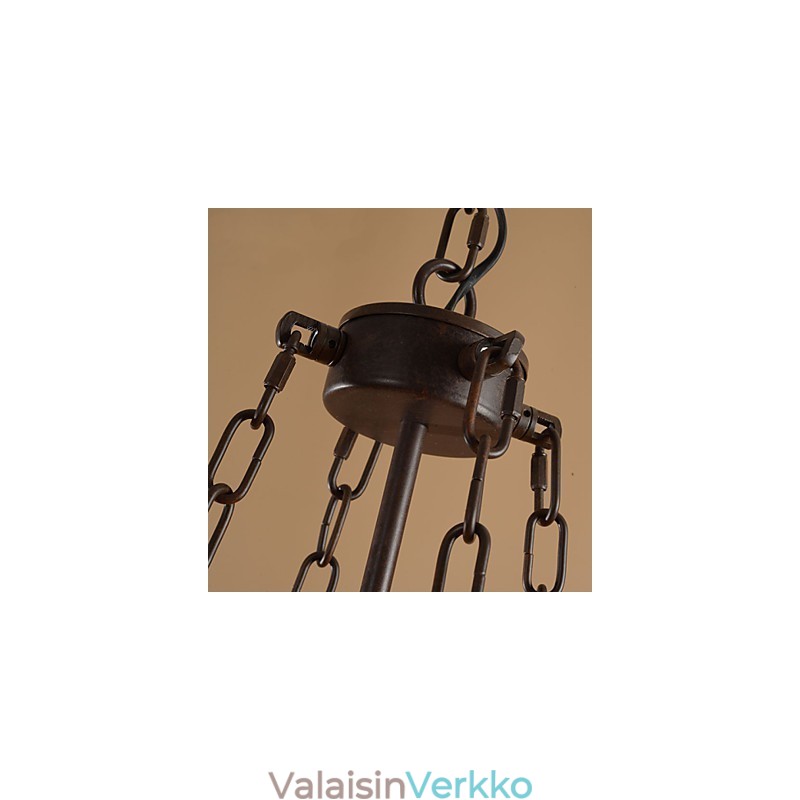 Retro klassiset metalliset kattovalot Yksinkertaiset riippuvalaisimet Cafe-riippuvalaisimet