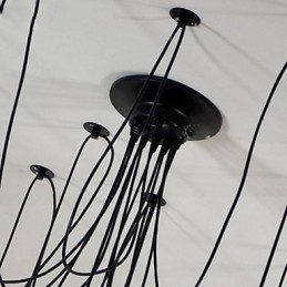Vintage Edison - Useita säädettävä DIY-kattolamppu Valo riippuvalaisin kattokruunu Moderni tyylikäs teollisuusruokailu