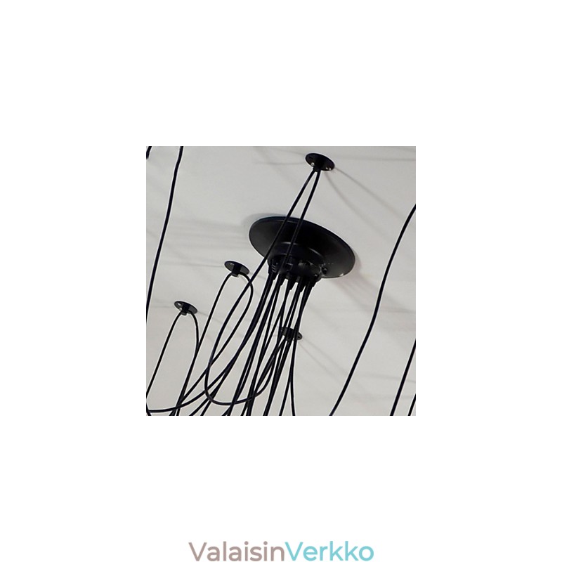 Vintage Edison - Useita säädettävä DIY-kattolamppu Valo riippuvalaisin kattokruunu Moderni tyylikäs teollisuusruokailu