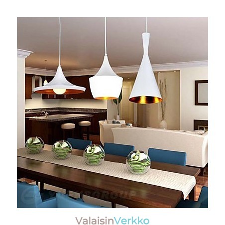 Mini-tyylinen maalaus metalliriippuvalaisin