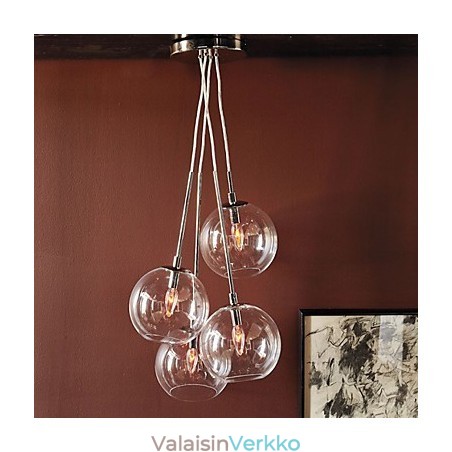 Perinteinen minityylinen maalausriippuvalaisin