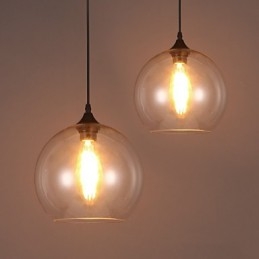 Luova pohjoismainen maaseutulasipallo, yksipäällinen DropLight