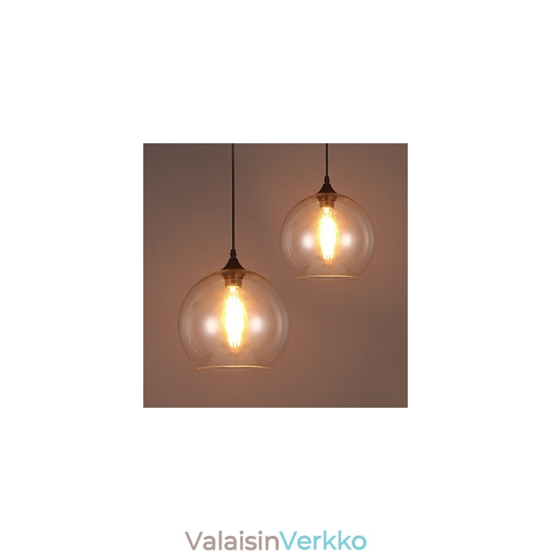 Luova pohjoismainen maaseutulasipallo, yksipäällinen DropLight