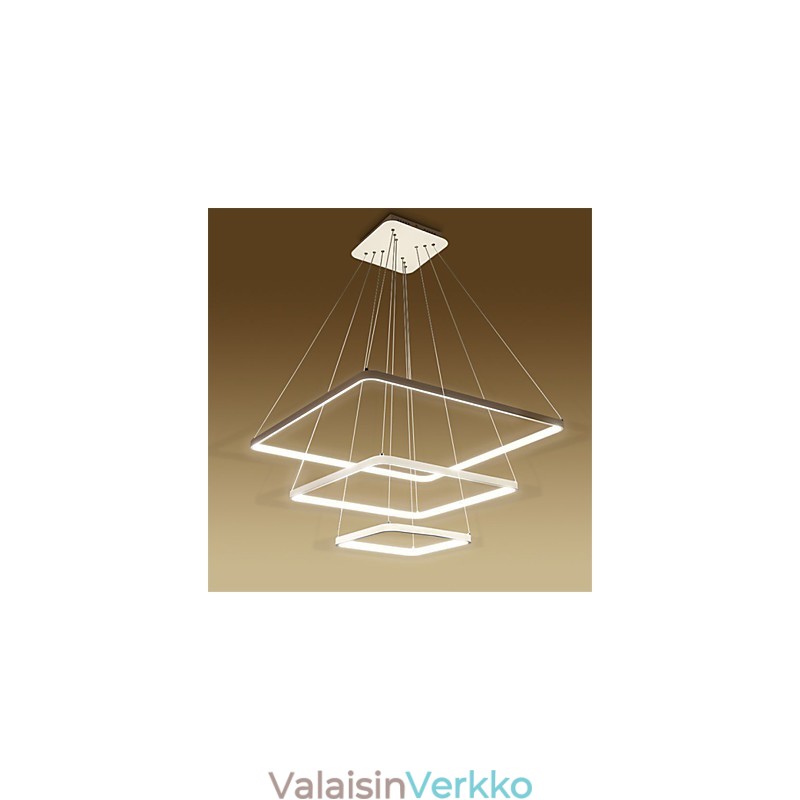 Moderni design riippuvalaisin kolme sormusta