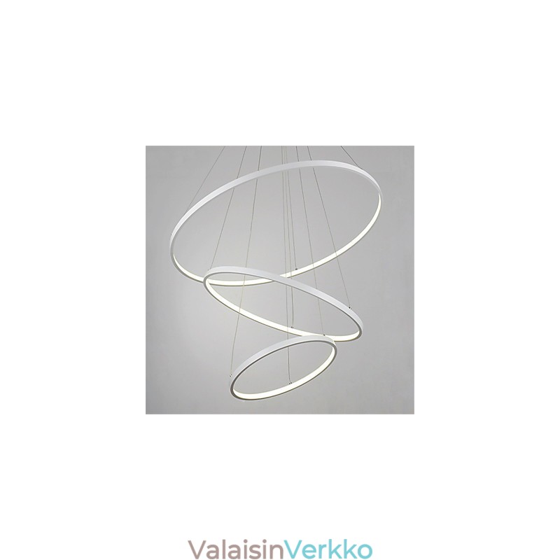 Moderni design riippuvalaisin kolme sormusta