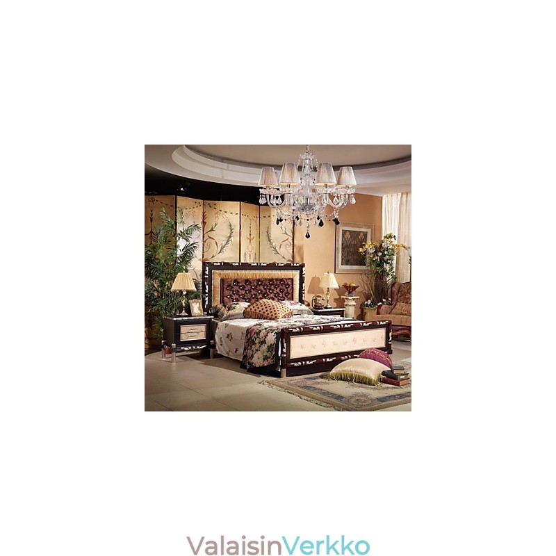 Kattokruunu Crystal Luxury Modern Living 8 valoa