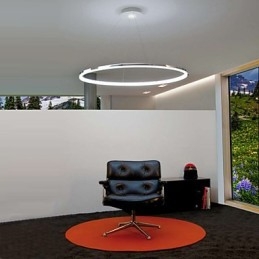 Riippuvalaisin Moderni design Living Ring