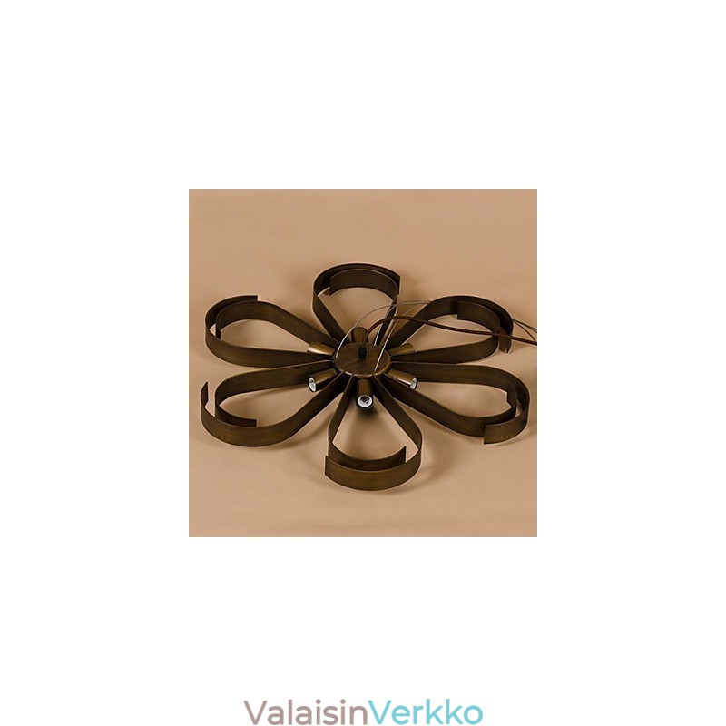 American Country Iron Industrial Wind kukka Riippuvalaisin