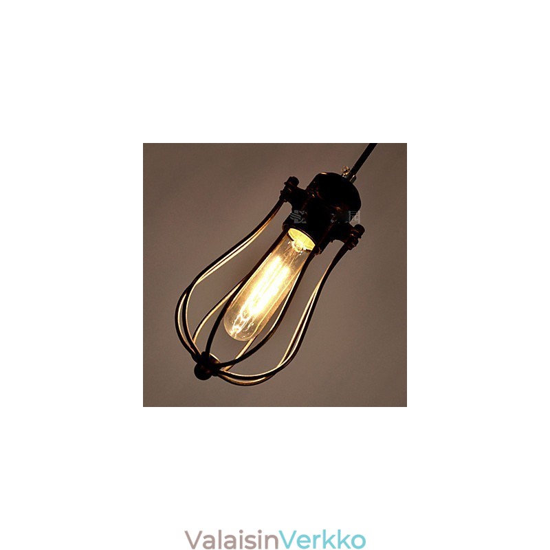 Vintage Edison Useita säädettäviä DIY-kattolamppuja Valo riippuvalaisin kattokruunu Moderni tyylikäs teollisuusruokailu