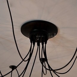 Vintage Edison Useita säädettäviä DIY-kattolamppuja Valo riippuvalaisin kattokruunu Moderni tyylikäs teollisuusruokailu