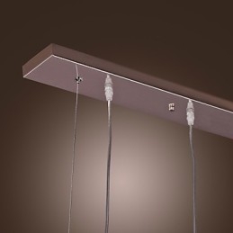 Moderni Contemporary Island Crystal Muut metalliriippuvalaisin