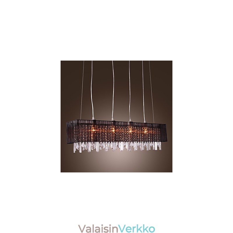 Moderni Contemporary Island Crystal Muut metalliriippuvalaisin