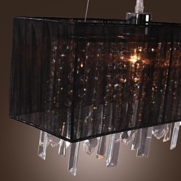 Moderni Contemporary Island Crystal Muut metalliriippuvalaisin