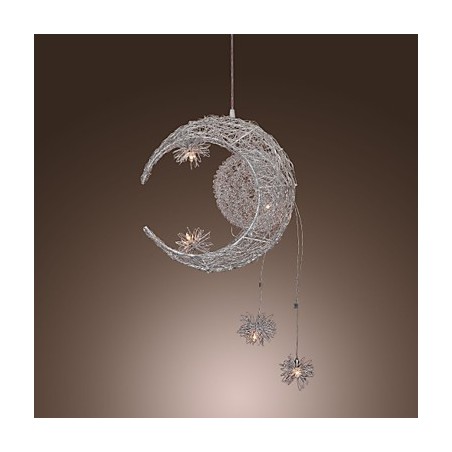 Moderni nykyaikainen Globe Mini -tyylinen galvanoitu metalliriippuvalaisin Moderni nykyaikainen Globe Mini -tyylinen galvanoitu metalliriippuvalaisin