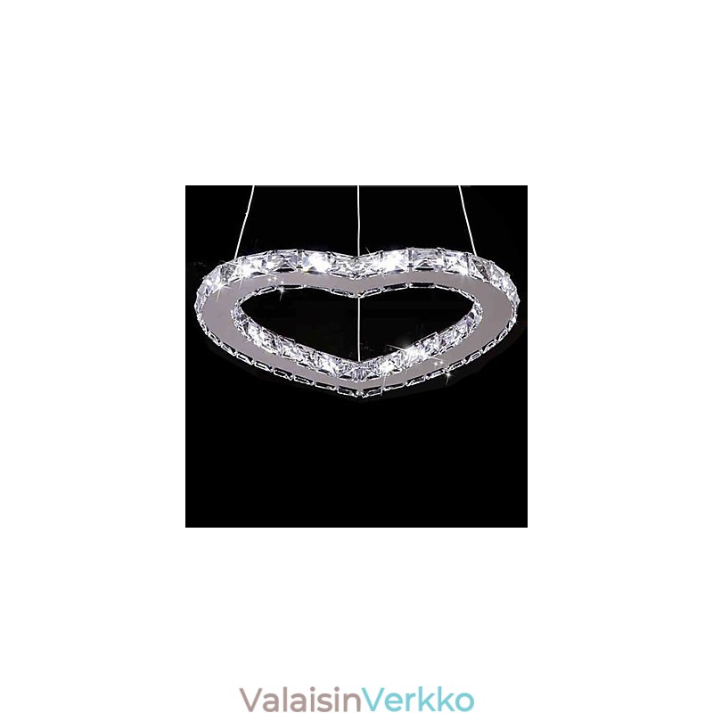 Moderni nykyaikainen kristallikromimetallikattokruunu